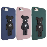 Чохол силіконовий Мишка Bearbrick Huawei Y6 (2019)