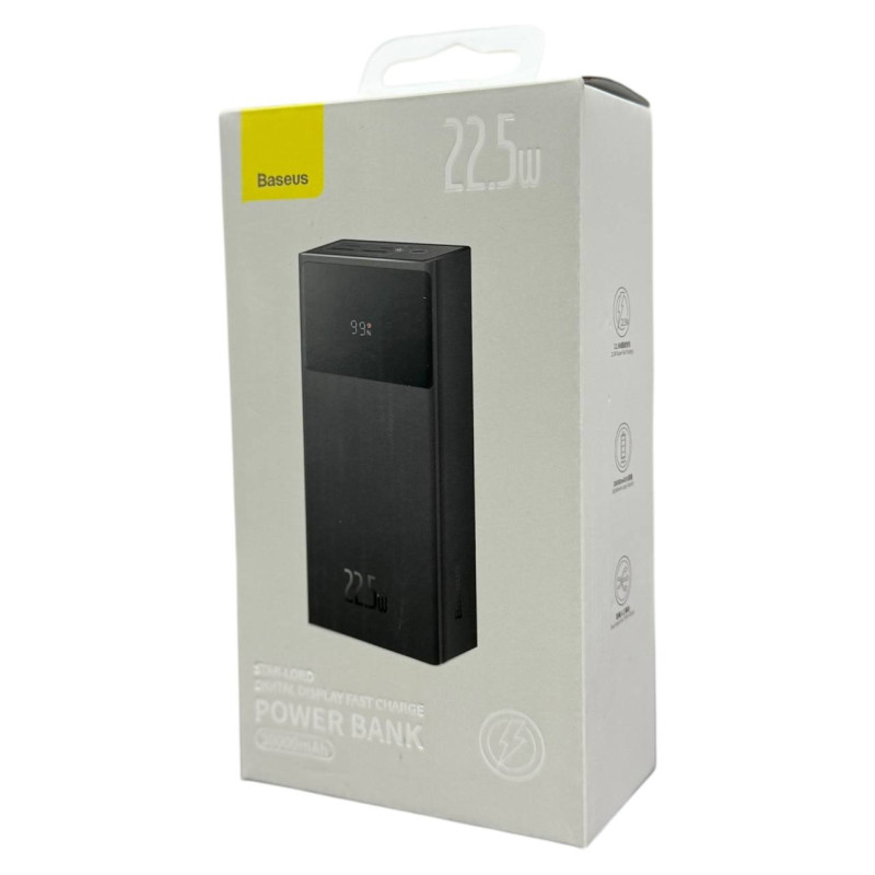 Power bank Baseus Star-Lord Digital Display 30000 mAh 22.5W