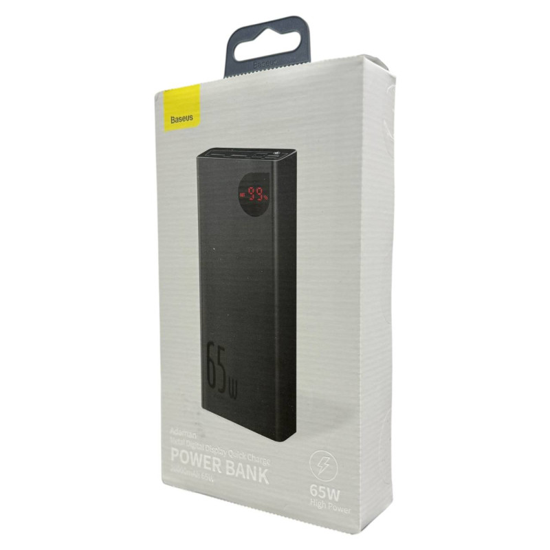 Power bank Baseus Adaman Metal 20000 mAh 65W