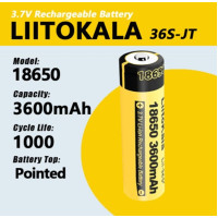 Аккумулятор LiitoKala 36S-JT 3600mah