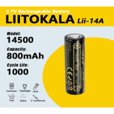 Аккумулятор LiitoKala Lii-18A -N 1000mah