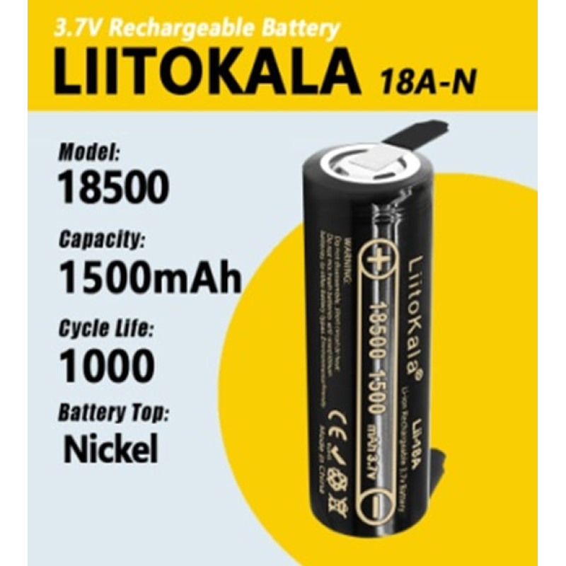 Аккумулятор LiitoKala Lii-18A -JT 1000mah