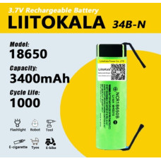 Аккумулятор LiitoKala 34B-N 3400mah