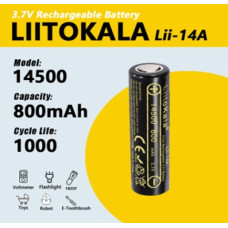 Аккумулятор LiitoKala Lii-14A -JT 800mah