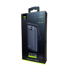 Power bank King Power KPG-206X (20000 мАh) 22.5W 3cable LCD (45 шт)