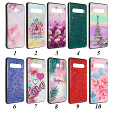 Чохол 2 в 1 принт Samsung S10 Plus