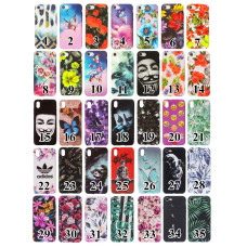 Чохол силіконовий малюнок New Акварель iPhone 5