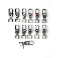 Брелок-карабін для авто ключів Mazda