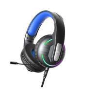 Наушники игровые XO GE-09 проводные с микрофоном и LED RGB подсветкой