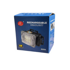 Ліхтар налобний 5W 6659A (LED матриця)