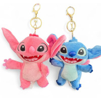 М’яка іграшка Stitch брелок 14 см (9 гол.3 розових/упак) 9095