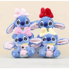 М’яка іграшка Stitch з бантом 13 см (12шт/упак)  9439