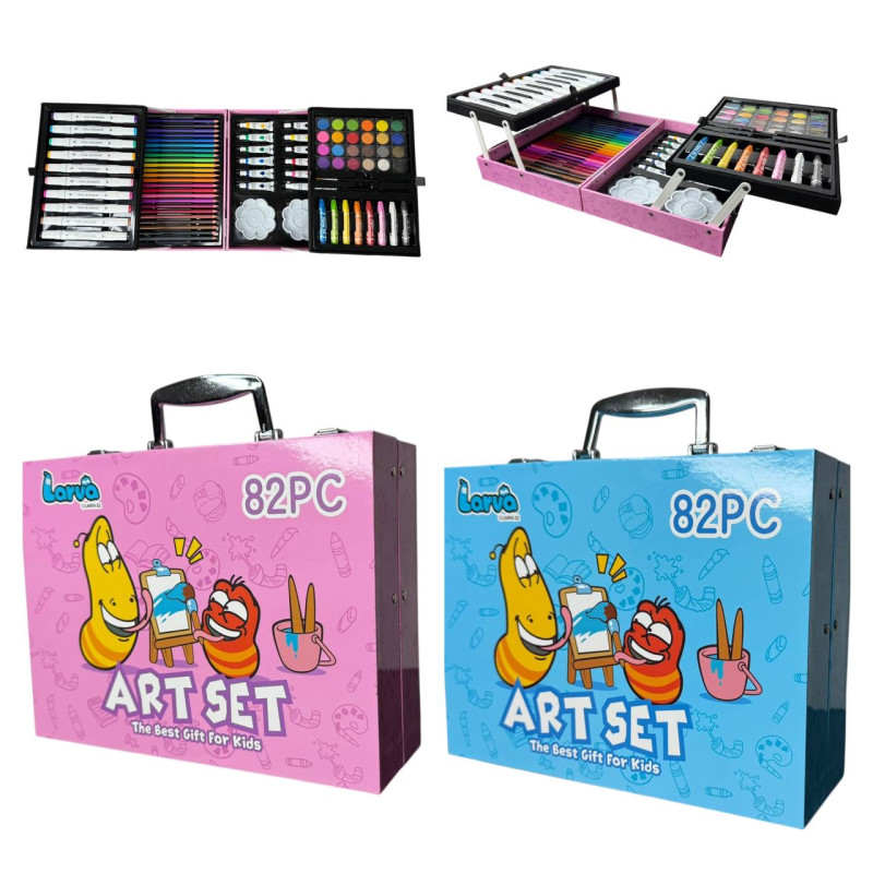 Набір для малювання Art Set в валізці 82 предметів (20 шт)
