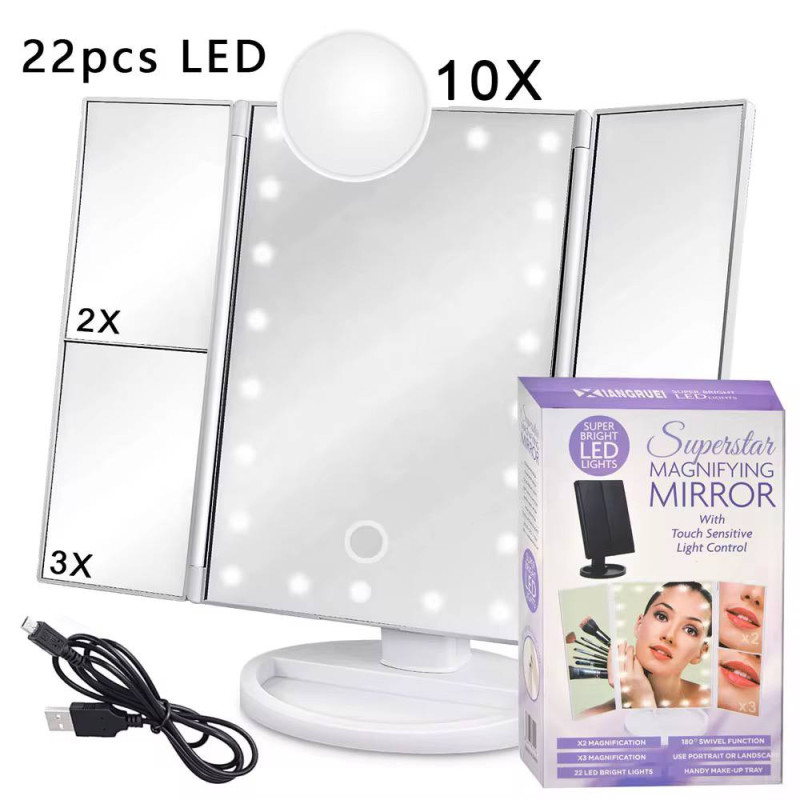 Дзеркало з LED підсвіткою W-025 (60 шт)