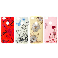 Чохол Flowers Glitter Samsung J2 (2018) J250