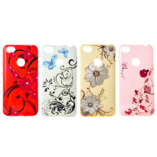 Чохол Flowers Glitter Samsung J2 (2018) J250