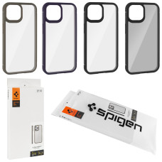 Чохол Spigen Ultra Hybrid Carbon iPhone 15