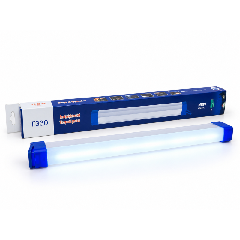 Лампа акумуляторна T330 USB 30 см (100 шт)