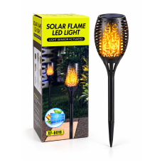 Садовий ліхтар з ефектом полум'я Solar Flame Led Light XF-6018 50 см (50 шт)