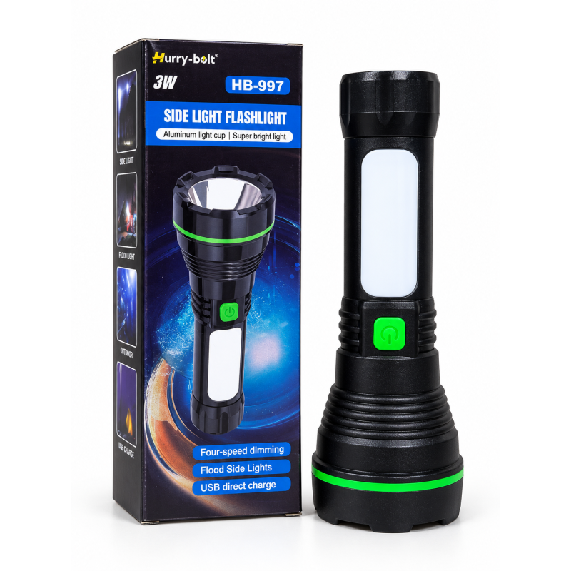 Ліхтар Hurry bolt HB-997 (150 шт)