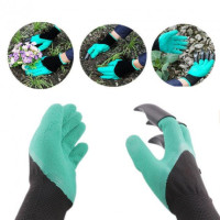 Перчатки садовые с когтями Garden Genie Gloves