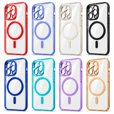 Чохол Luxury Plating Clear Magnetic Magsafe іPhone 14 Pro