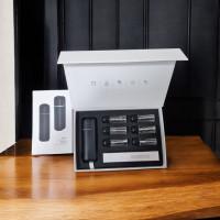 Автомобильный электронный диффузор Ultrasonic Car Aroma Diffuser Black и 6 аромата