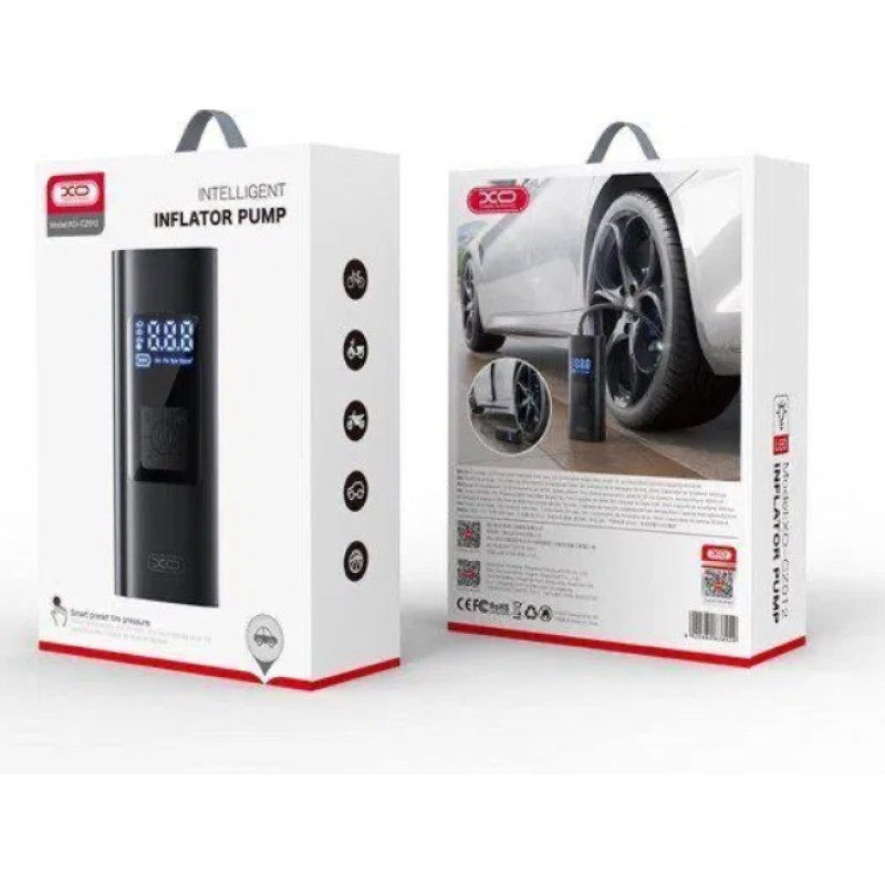Автомобильный компрессор XO CZ012 12V 6000mAh