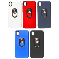 Чехол с кольцом SoftTouch плотный Xiaomi Redmi 7