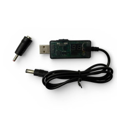 Кабель для роутера 9/12v з перемикачем