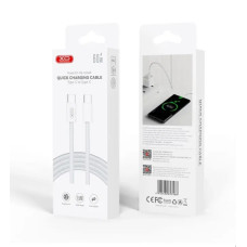 Кабель XO NB-Q260B iPhone15 Type-c TO Type-c 60W 1m  braided charging cable