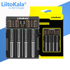 Зарядное устройство LiitoKala Lii-402 battery charger TYPE-C