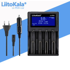 Зарядное устройство LiitoKala Lii-PD4+EU+CAR battery charger
