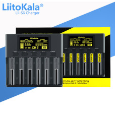 Зарядное устройство LiitoKala Lii-S6+EU+CAR battery charger
