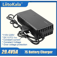 Зарядное устройство LiitoKala 29.4V5A+EU