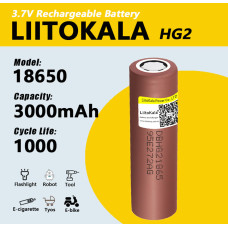 Аккумулятор LiitoKala HG2 18650 3000mah