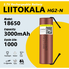 Аккумулятор LiitoKala HG2-N 18650 3000mah