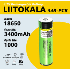 Аккумулятор LiitoKala 34B-PCB 18650 3400mah