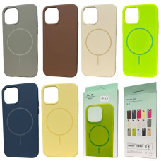 Чохол Silicone case MagSafe closed bottom Iphone 16