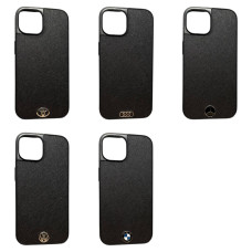 Чохол Brand's Car STREFOR, metal logo Iphone 12