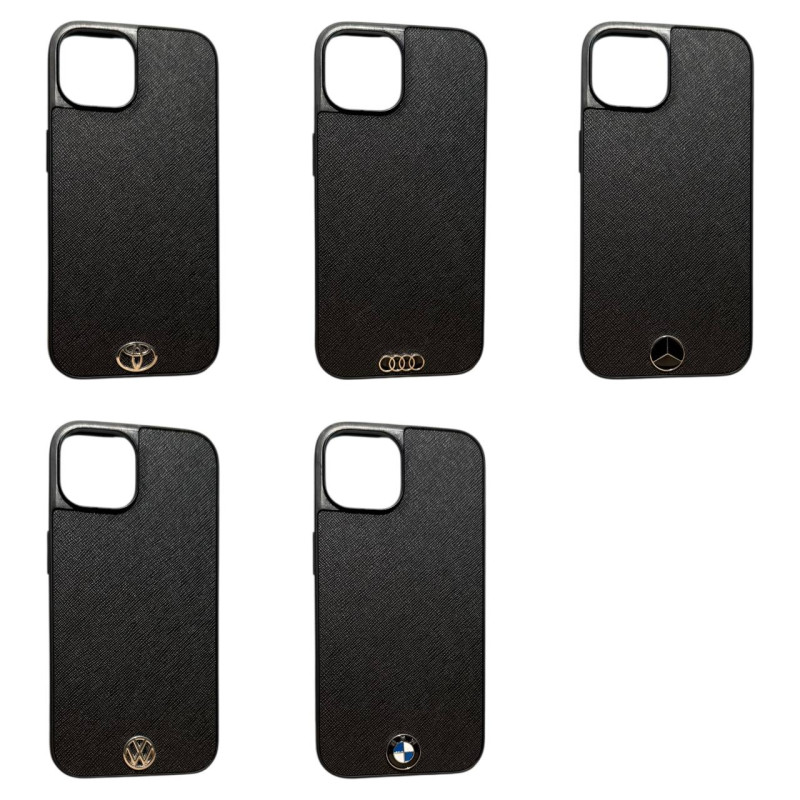 Чохол Brand's Car STREFOR, metal logo Iphone 12