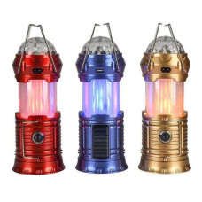 Фонарь для кемпинга складной (+ диско лампа шар) XF-5802 1W+6LED (72 шт)