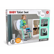 Дитяче сидіння на унітаз зі сходинкою Baby Toilet Seat, складне, до 25 кг BB071 (12 шт)