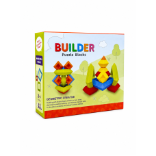 Конструктор дитячий Builder Puzzle Blocks, 15 деталей FF-915 (72 шт)