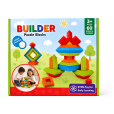 Конструктор дитячий Builder Puzzle Blocks, 60 деталей FF-960 (36 шт)
