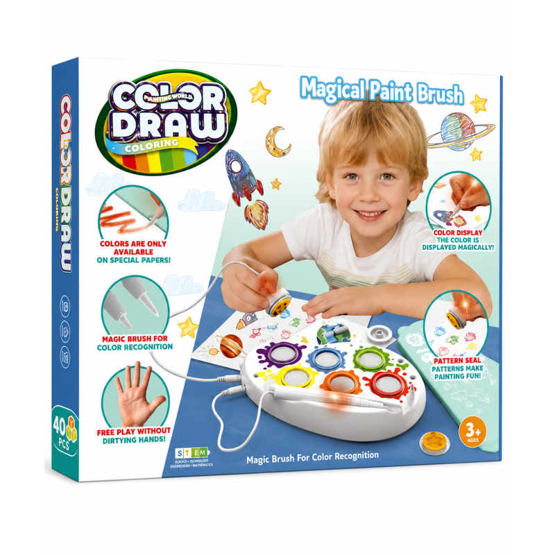 Набір для малювання Magical paint brush WF-6003B (36 шт)