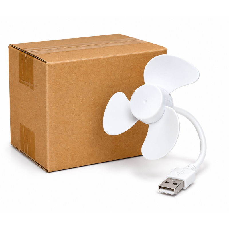 Вентилятор F017 гучкий комп'ютерний USB (160 шт)