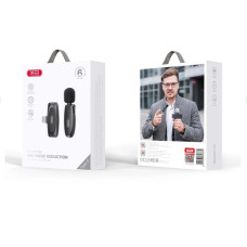 Микрофон петличный XO MKFO8A Type-C wireless Collarclip microphone