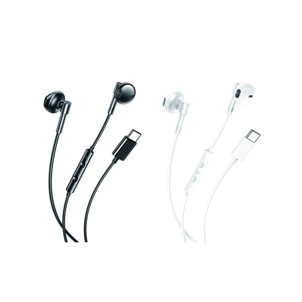EP60 Transsion Type-C digital decoding flat ear metal headphones