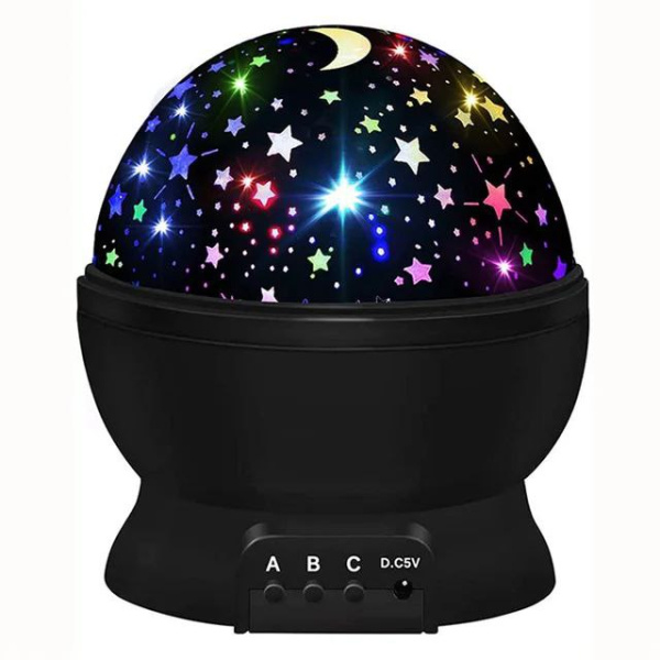Ночник проектор звездное небо Star Master Dream, вращающийся DS-XK 002